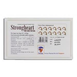 Strongheart Chewable for large dog Veritas pharma