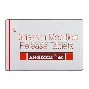 Angizem, Diltiazem MR 60 mg box