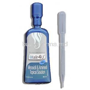 Hair4u 10% topical solution and dropper