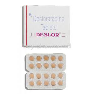 Deslor, Generic  Clarinex, Desloratadine 5 mg