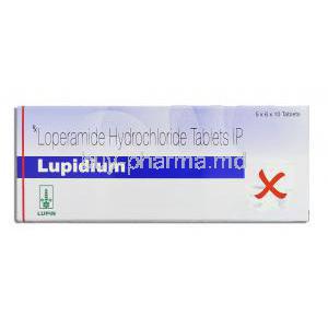 Lupidium, Generic Imodium, Loperamide  2 mg box