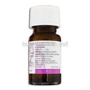 Eltroxin Levothyroxine  25 mg composition