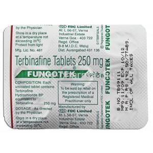 Zimig, Generic Lamisil,  Terbinafine 250 Mg Tablet (GSG)