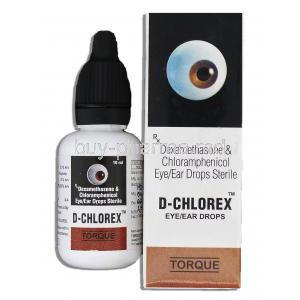 D-Chlorex, Chloramphenicol/ Dexamethasone Eye Drops