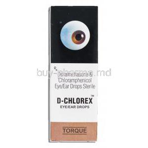 Chloramphenicol/ Dexamethasone Eye Drops box