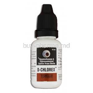 Chloramphenicol/ Dexamethasone Eye Drops bottle