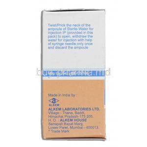 Taxim, Generic Claforan, Cefotaxime 250mg injection ALKEM manufacturer