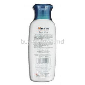 Himalaya Baby Lotion Back bottle