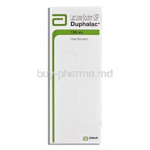 Duphalac, lactulose solution, box