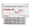 Amlip, Generic Norvasc,  Amlodipine Besylate 10 Mg Tablet (Cipla)