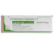 Clincin, Generic Cleocin, Generic Dalacin, Clindamycin, 150 mg, Box
