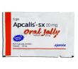 Apcalis-SX, Tadalafil 20mg Oral Jelly 5gm