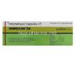 Inmecin, Generic  Indocin,  Indomethacin 50mg Capsule (E.M Pharma) Box