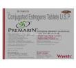 Premarin, Conjugated  Estrogens Tablet box back