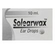 Solearwax Ear Drops, Paradichlorobenzene 2% Benzocaine 2.7% Chlorbutol 5% 10ml Box Top