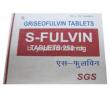 Generic Grispeg, Griseofulvin 250 mg box