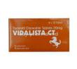 Vidalista CT, Tadalafil Chewable Tablets 20mg Box