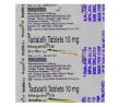 Megalis, Tadalafil 10 mg manufacturer info