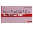 Generic Seroquel, Quetiapine  200 mg box