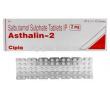 Asthalin, Generic Ventolin, Salbutamol 2 mg (Cipla) Tablet