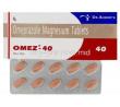 Omez, Omeprazole 40 mg Tablet and box