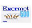 Exermet, Metformin 500mg Prolonged-release box