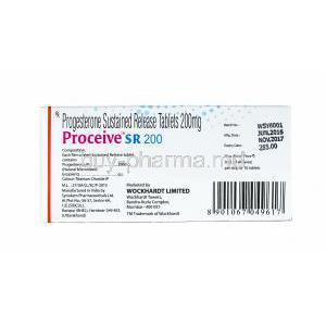 Proceive, Progesterone manufacturer