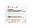 Ticlovil, Ticlopidine composition