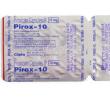 Pirox, Generic  Feldene,  Piroxicam 10 Mg Capsule Packaging