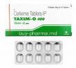 Taxim-O, Cefixime 400mg box and tablets