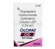 Olopat OD Eye Drop, 3ml 0.2%, box front presentation
