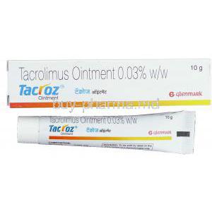 Tacroz,  Protopic, Generic Prograf, Tacrolimus 0.3% Box And Tube