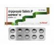 Aripiren, Aripiprazole 10mg box and tablets