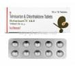 Relmisart-C, Telmisartan and Chlorthalidone 12.5mg box and tablets