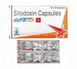 Alphacept, Silodosin 8mg box and capsules