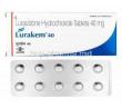 Lurakem, Lurasidone 40mg box and tablets