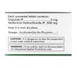 Dibizide M, Glipizide 5mg + Metformin 500mg, Tablet, Box information