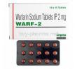 Warf, Warfarin 2mg box and tablets