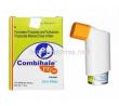 Combihale FF Inhaler,  Formoterol 6mcg and Fluticasone Propionate 250mcg box and inhaler