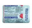 Alerid Cold, Cetirizine, Paracetamol and Phenylephrine tablet back