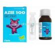 Azee Dry Syrup Peppermint Flavour 15ml Azithromycin 100mg box and bottle