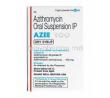Azee Dry Syrup Peppermint Flavour 15ml Azithromycin 100mg composition