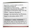 Pulmocef CV, Cefuroxime 500mg / Clavulanic Acid 125mg, Tablet, Box information