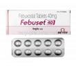Febuset, Febuxostat 40mg box and tablets