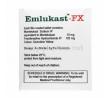 Emlukast-FX, Montelukast and Fexofenadine compositin