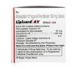 Lipicard-AV, Atorvastatin 10mg / Fenofibrate 160mg, Tablet, Box information