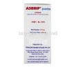 Asbrip Oral Solution for Pets, box side