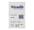 Niranib, Niraparib capsules 100mg, 30 capsules Everest, box side presentation