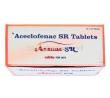 Acenac-SR, Aceclofenac 200mg  box top