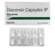 Orcerin, Diacerein 50 mg box and tablet front